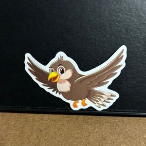 BIRD FLYING STICKER